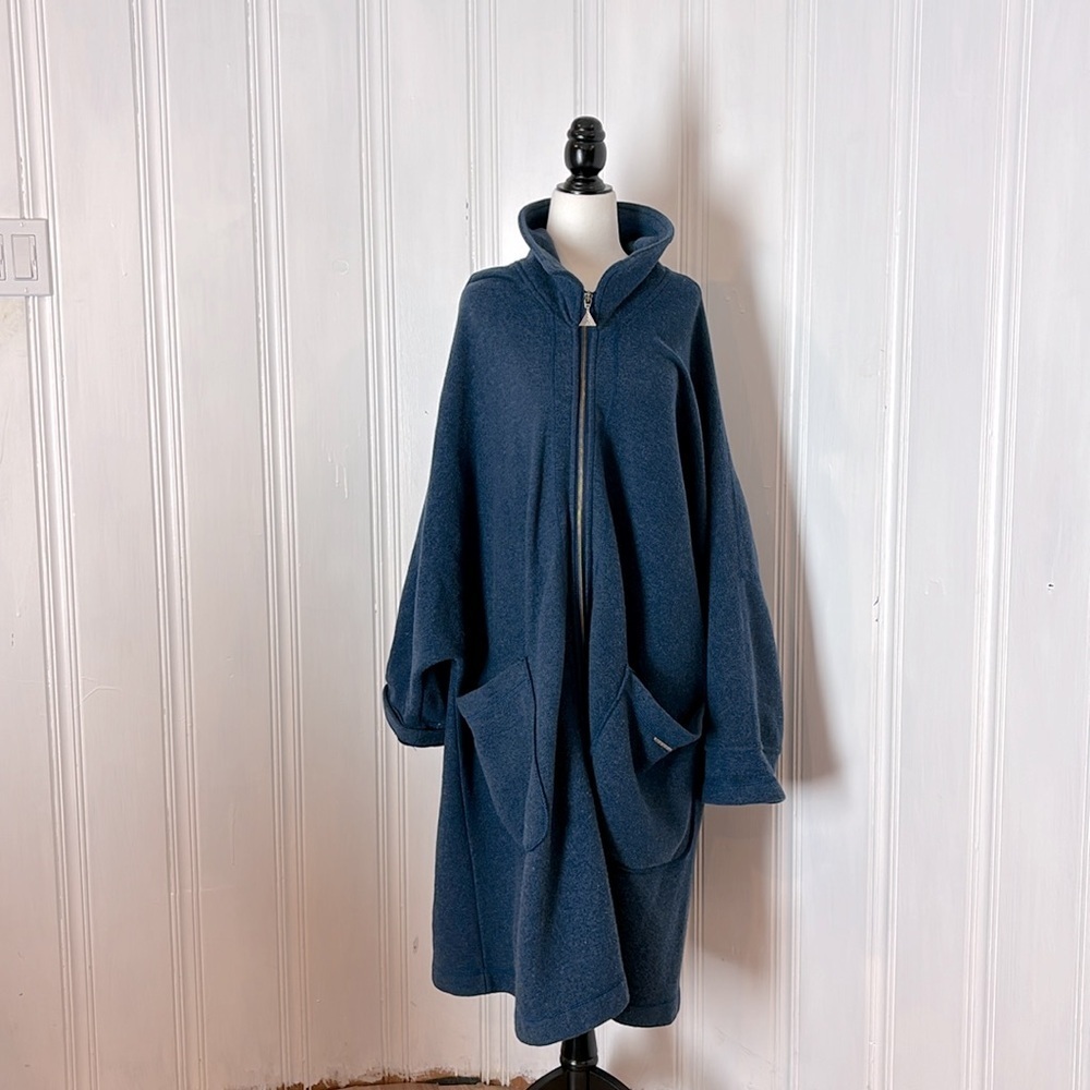Unique GEIGER oversized lagenlook wool coat